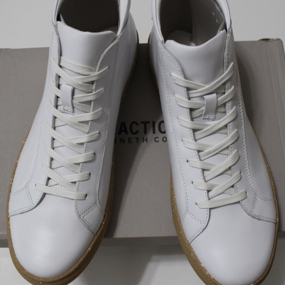 Kenneth Cole Reaction White Walper Sneakers